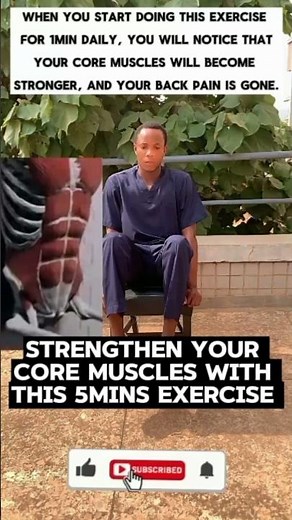 🔥🔥5-Minute Core Workout | Strengthen Your Core & Improve Stability #seo #viral #fyp