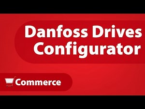 Drives configurator on Danfoss Product Store