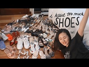 my shoe collection (trying on all 71 pairs)