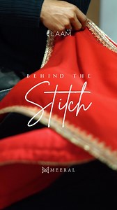 2.2K views | #BehindTheStitch ✨Behind every masterpiece is a story of dedication淋Witness our craftsmen’s journey as they turn threads into timeless pieces of art  @meeralofficial X @laamofficial | LAAM | Facebook