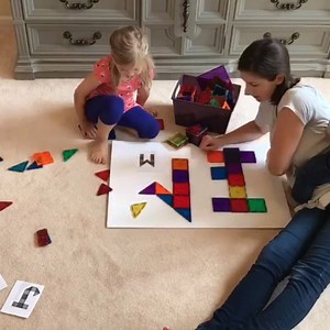 433K views · 490 reactions | Building Letters  ages 2-4  Building...