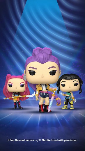 Shining like they’re born to be ✨The Official KPop Demon Hunters Funko POP! collection is here for the fans! Be the first to know when they're in stock: bit.ly/FunkoComingSoon #Funko #FunkoPOP #KPopDemonHunters | Funko Europe