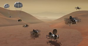 NASA will launch eight-rotor dragonfly drone to explore titan