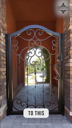 Our wrought iron gates bring elegance, durability & unmatched craftsmanship to your home’s entrance.