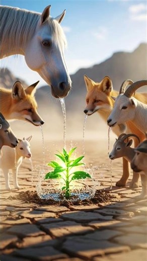 💧 The Horse’s Tears Grew a Mango Tree 🌿#ai #story #viral #shorts