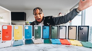 Testing out all iPhone 13 Pro spring silicone cases - with all iPhone 13 Pro colors