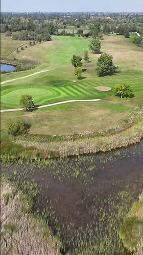 Saskatoon Golf Course Drone Tour #shorts