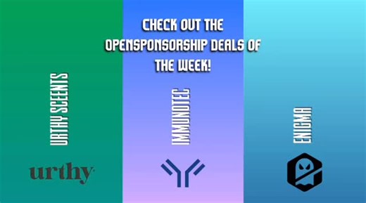 The Top OpenSponsorship Brand Deals of the Week! DM for more information on how to work with the 20,000 OpenSponsorship Athletes and Influencers #opensponsorship #influencermarketing #brand #dealofthweek #brandspotlight | OpenSponsorship