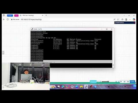 OSPF routing between cisco and mikrotik | real device configuration tutorial