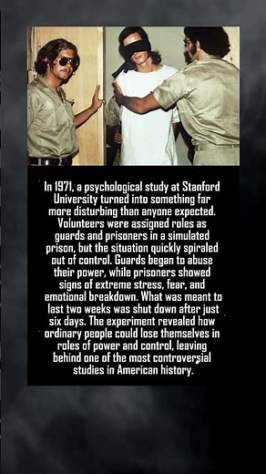 The Stanford Prison Experiment Exposed the Dark Side of Human Behavior