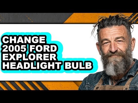 How To Change 2005 Ford Explorer Headlight Bulb (Easy Method)