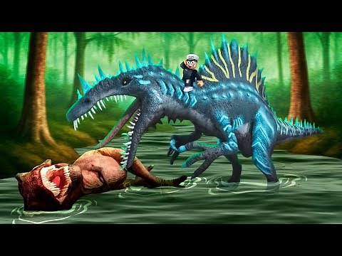 Creating the CAPI SPINOSAURUS in ROBLOX!?