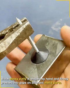 Black Putty Fixes Any Crack. #DIYRepair #MetalFix | Fun club