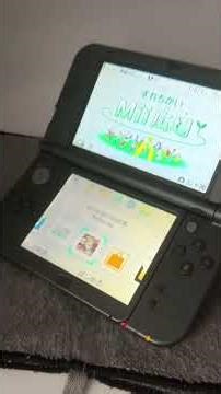 Premium Top IPS! Metallic Black New 3DS LL Screen Test 🖤🎮 #Shorts #3dsll