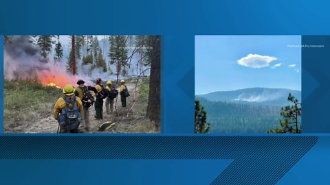 Crown Creek Fire remains 93% contained as of Sunday