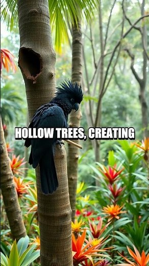 The Enigmatic Life of the Black Palm Cockatoo: Nature's Drumming Bird