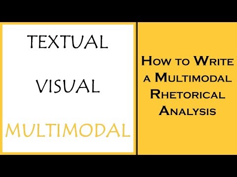 How to Write a Multimodal Rhetorical Analysis