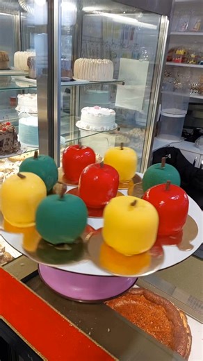 ვაშლის ტკაცუნა მუსები 🍎🍏 ❤️💛💚 #Sweetcorner. #sweetapples❤️ | Sweet Corner • სვით ქორნერ