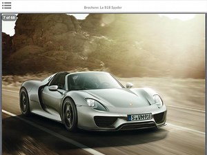 Porsche 918 Spyder Specs And Interior Revealed In Leaked Brochure