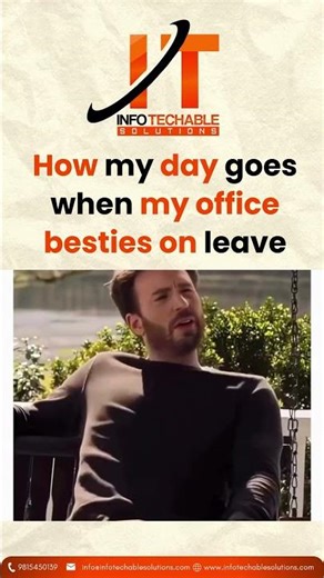 When Your Office Bestie Takes Leave 😭💔 #Relatable #Shorts