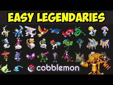 Cobblemon how to get LEGENDARIES | Cobblemon how to get LEGENDARY POKEMON