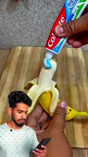 Banana and Colgate Experiment Revealed