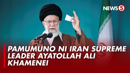 THE MAN BEHIND IRAN Kinumpirma ng Iranian state media ang pagkamatay ni Iran Supreme Leader Ayatollah Ali Khamenei matapos ang ikinasang airstrike ng Amerika at Israel laban sa Iran. Mahigit tatlong dekada niyang pinamunuan ang Islamic Republic mula nang maupo bilang Supreme Leader noong 1989, kasunod ng pagkamatay ng rebolusyonaryong lider na si Ayatollah Ruhollah Khomeini. Kilala si Khamenei sa matitinding pahayag laban sa Amerika at Israel, at sa paninindigang hindi magde-develop ng nuclear w