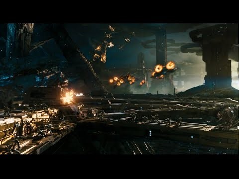 Transformers: Dark of the moon opening 1080 clip