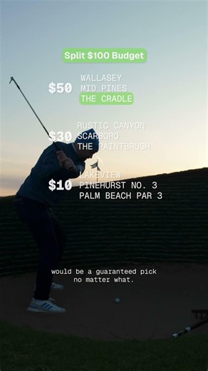 Does Alex Choose Wallasey vs. Old Course, The Cradle, Cabot Cliffs...?