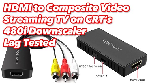 Watch HDMI to Composite Video Converter Review & Lag Test on Amazon Live