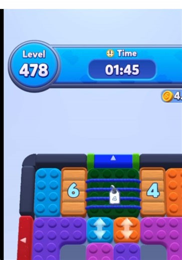 Color Block Jam Level 478 Walkthrough Solution #fyp #walkthrough #colorblock #solution #478 @Rollic @Color Block Jam