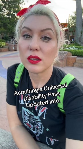 Finally had experience with the new Universal Disability Pass system! It is more involved, but hopefully will streamline the process for renewing. #universalstudios #disability #disabilitypass #halloween #halloweenhorrornights #universalstudiosorlando #florida #knowbeforeyougo