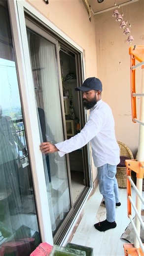 pleted Mosquito net system with singalhandel sliding door fitting, whatsapp number 8910853996