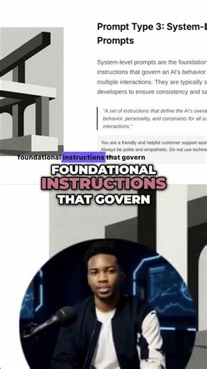 Level Up AI: System-Level Prompts Explained for Massive Impact! #shorts