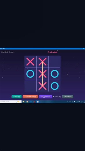 Java Tic Tac Toe in 30 Seconds 🤯 | Java Swing Game | Free Source Code #shorts