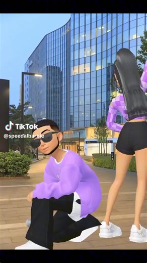 Purple speedy and crispdal cartoon 😂😂. Made by: @speedalbarbie #purplespeedy #parchedpurple #crispdal #zepeto | Aphrodite