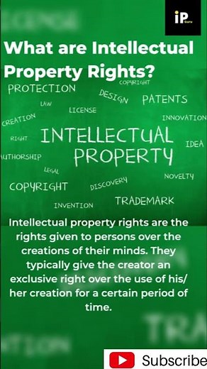 What are Intellectual Property Rights?