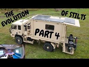 LMTV Overland Expedition truck build DIY Stilts Part4