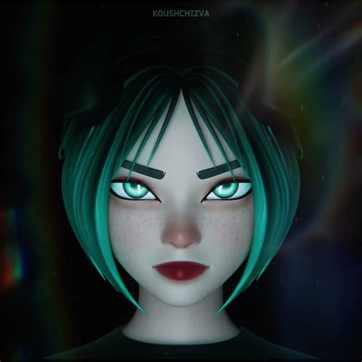 𝗘𝗩𝗘𝗥𝗟𝗔𝗦𝗧𝗜𝗡𝗚 #music #digitalart #characterdesigner #originalcharacters #blender #art