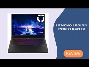 Lenovo Legion Pro 7i Gen 10 – 16" OLED Gaming Laptop with RTX 5080