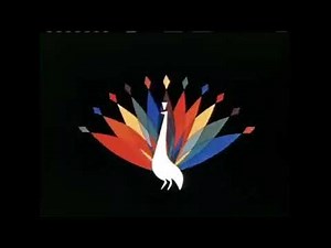 NBC Peacock 1957 Logo