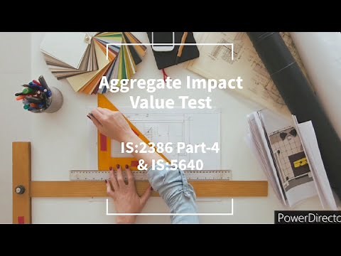 Aggregate Impact Value Test of Aggregate //IS-2386-Part-4 // same procedure for BC and DBM mix