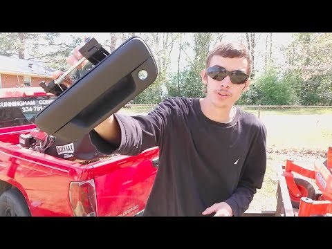 Replacing Tailgate Latch on my Truck! (05 Colorado Chevy)