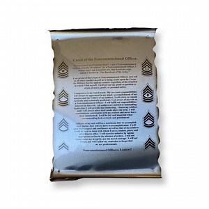 NCO Creed, Noncommissioned Officer Creed, Army Gift Idea, Army Officer Gift, Military Gift, Military Retirement, Military Creeds - Etsy