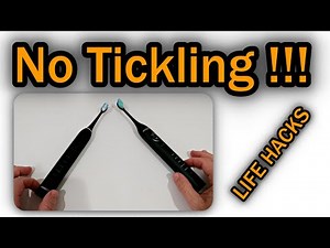 Which Sonic Toothbrush Doesn't Cause A Tickling Sensation?