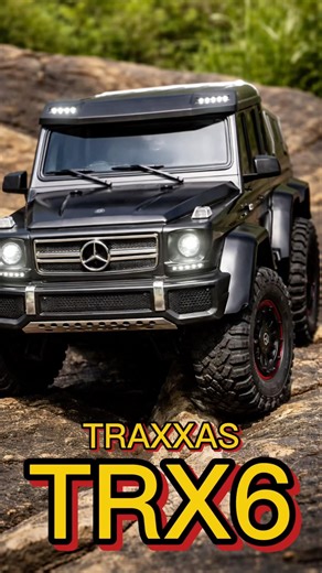 Traxxas TRX6 G63 6x6 - Automatic Lights!
