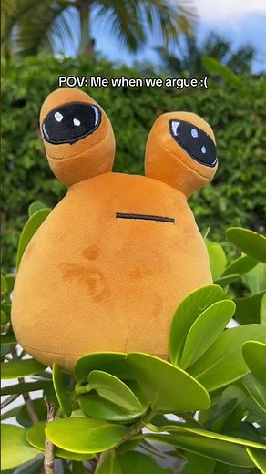 When We Argue... #pou #plushies #plushtoy