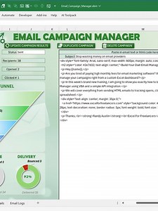 Transform Your Email Campaigns with Excel