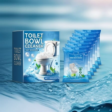 Splash Toilet Cleaner, 2025 New Self Activating Miracle Powder for Toilet Bowl Cleaning, Powerful Refresh Foaming Toilet Cleaner - Walmart.ca