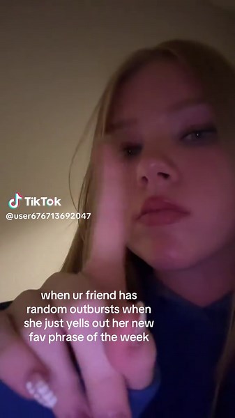 When Your Friend Has Random Outbursts: A Hilarious Moment